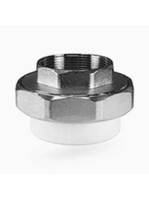 Муфта PPR комбинированная разъёмная (американка) Dn 32x3/4 ВР