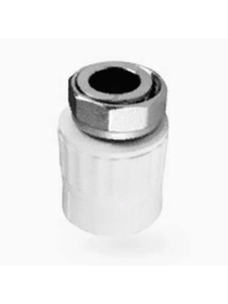 Муфта комбинированная PPR Dn 32x1 с накидной гайкой