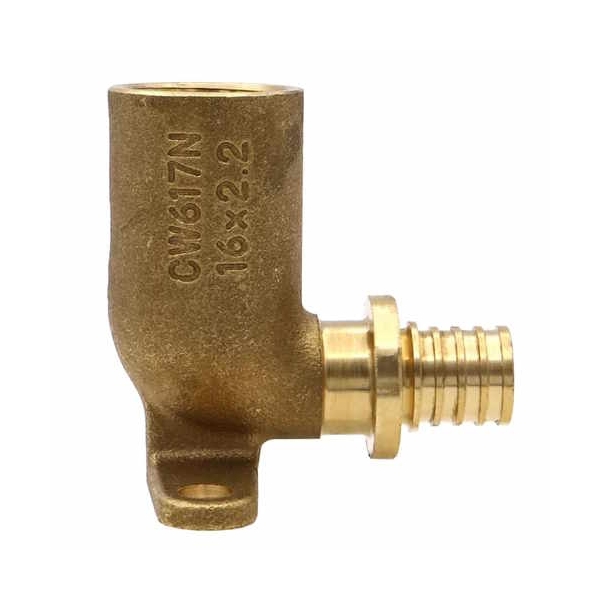 Водорозетка аксиальная удлиненная с креплением16X2,2-1/2"