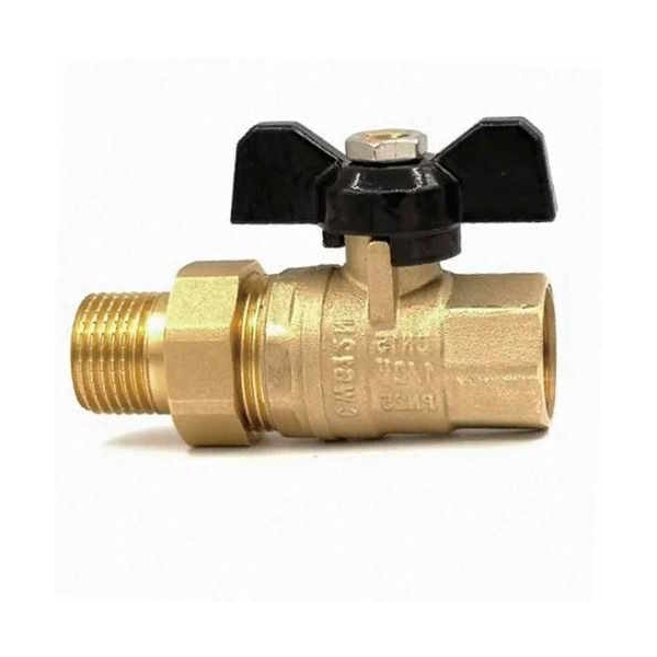 Кран шаровой с американкой 1/2"