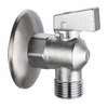 Кран угловой матовый 1/2"x3/4" Н/Н