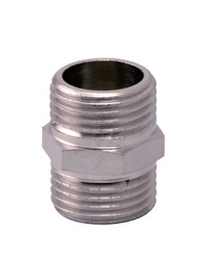 Ниппель S 1/2"ш Х 1/2"ш (никелированный)